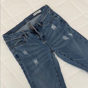 BlankNYC Distressed Skinny Jeans
